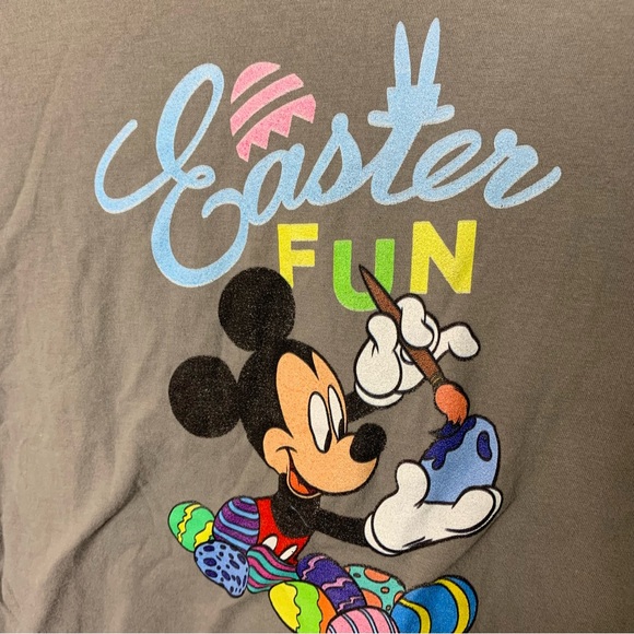 Disney Port Authority Mickey Mouse Easter Graphic T-Shirt - Picture 4 of 16
